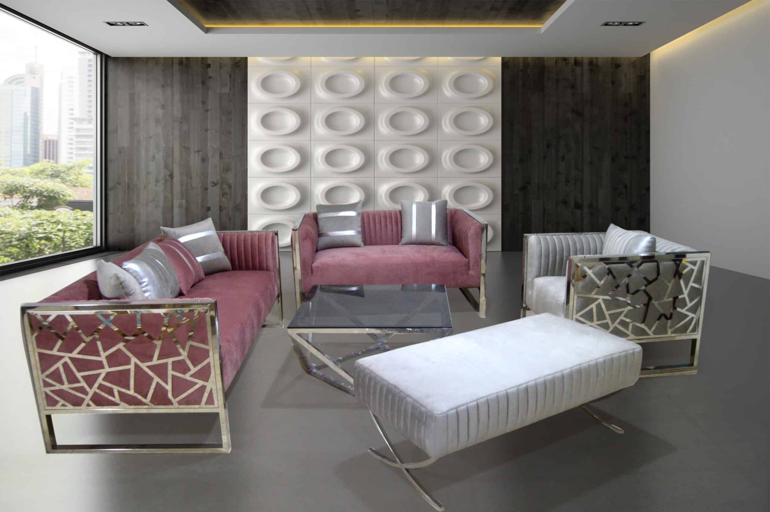 أنتريه مودرن شبكة - Modern living room - الصورة 5