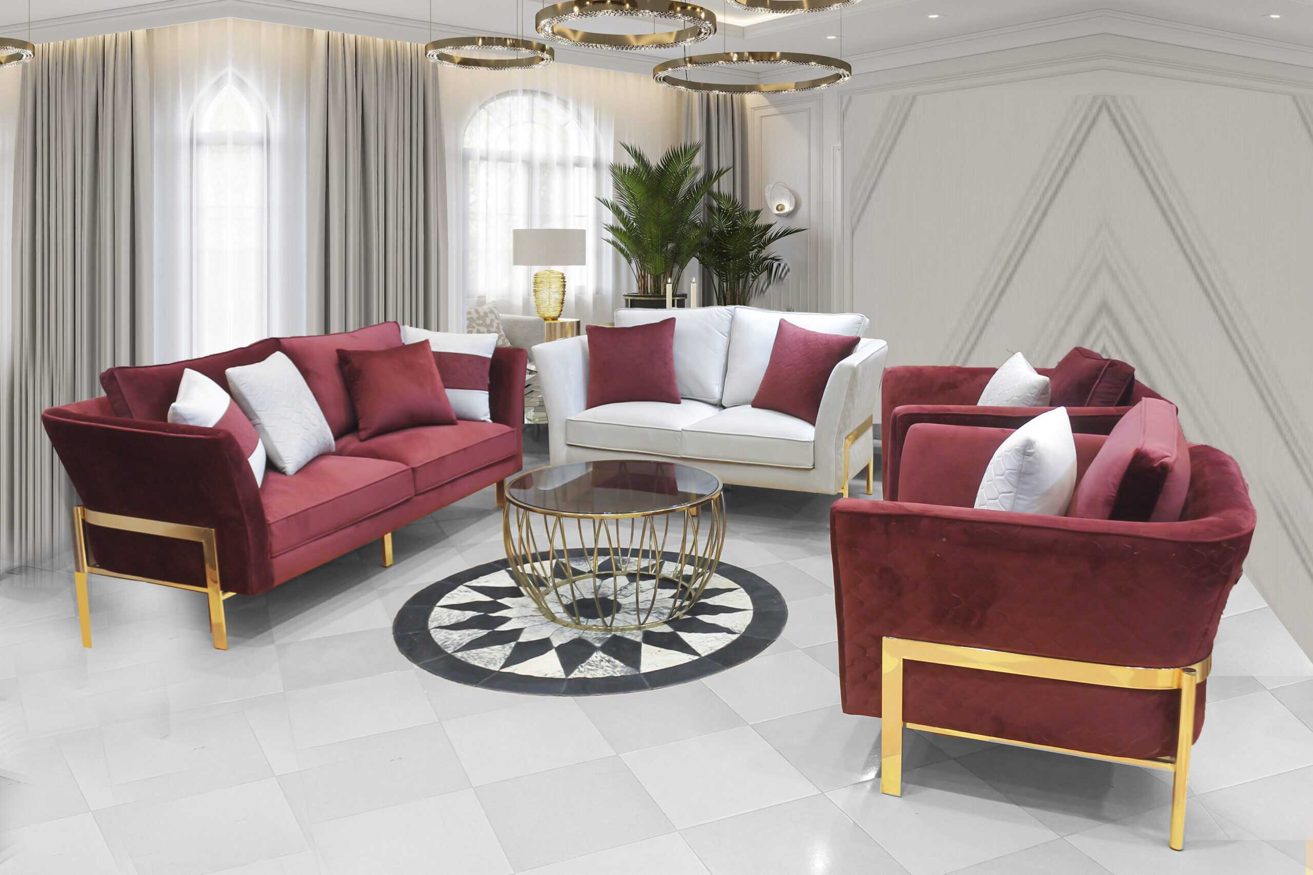 أنتريه استانلس سكاى - Stainless sofa sky - الصورة 2