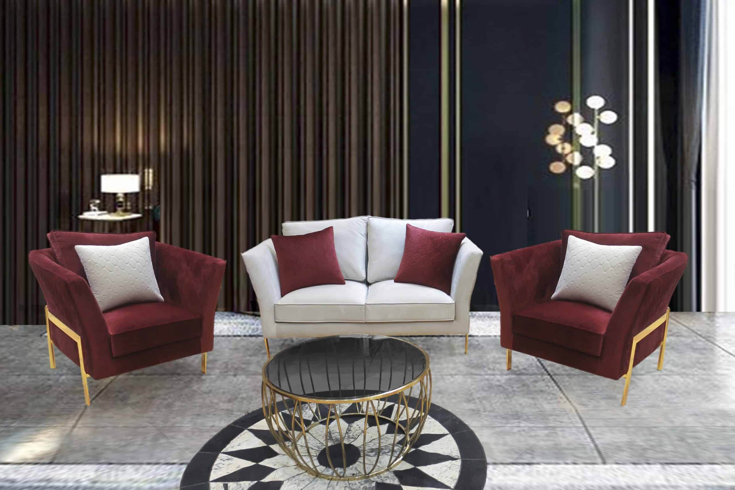 أنتريه استانلس سكاى - Stainless sofa sky - الصورة 3