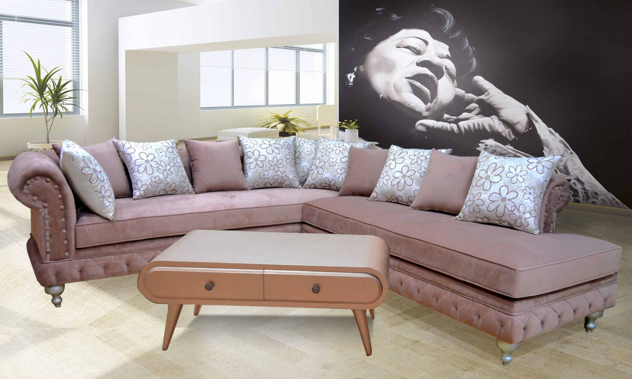 ركنه بارما - Parma L shape Sofa - الصورة 3